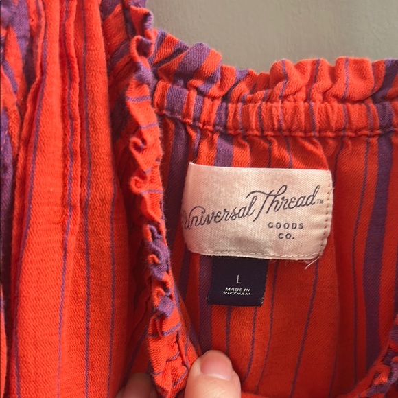 Vibrant Striped Sleeveless Dress - Picture 2 of 5